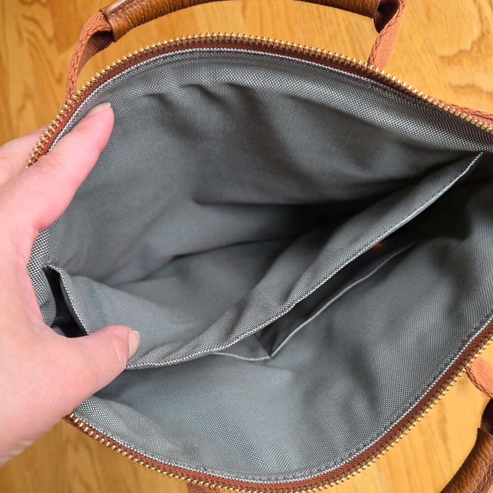 COLE HAAN Medium Grand Ambition Backpack British Tan Style #: U04394 msrp $330 - Picture 10 of 12